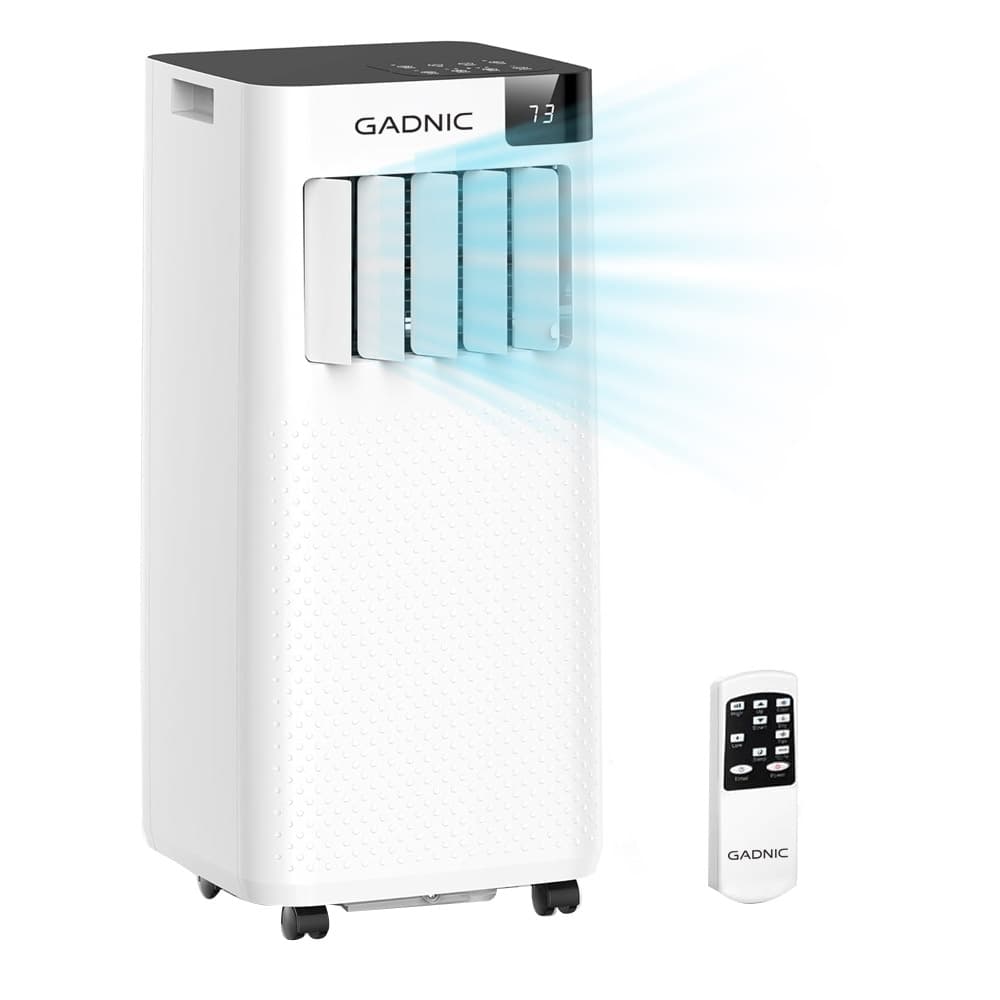 Aire Acondicionado Portátil Gadnic 2600 W 2300 Frigorias Frio con Control Remoto