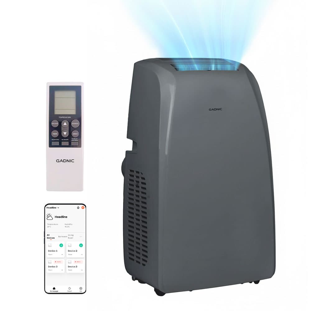 Aire Acondicionado Portátil Gadnic  12000 BTU FrioCalor  WIFI  Outlet