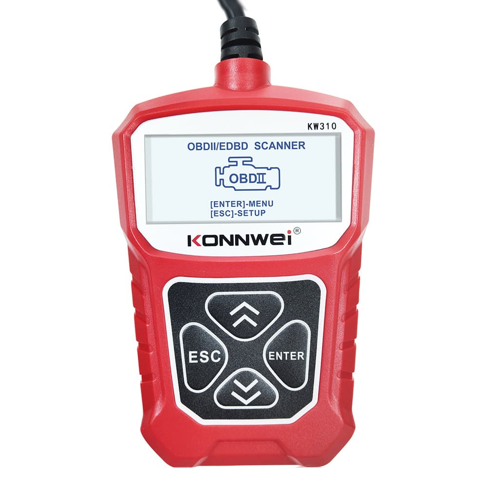 Escaner Automotriz Konnwei KW310 Obd2 Lector De Códigos De Fallas Usado