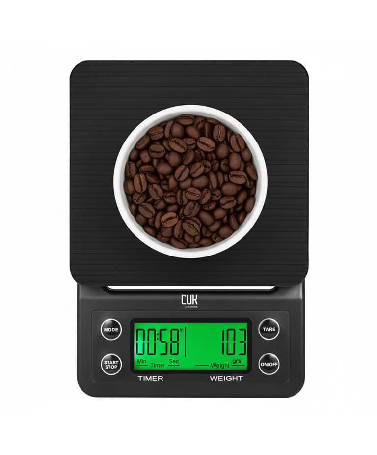 Balanza Digital Cuk by Gadnic Barista Precision Cafe Timer 3kg 01g Pantalla LCD Usado