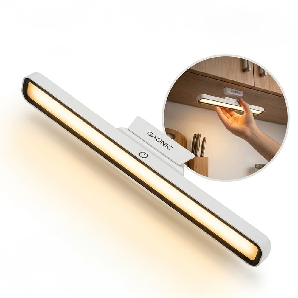 Luz LED Gadnic Magnética Recargable Adhesiva Regulable Fría Cálida Outlet
