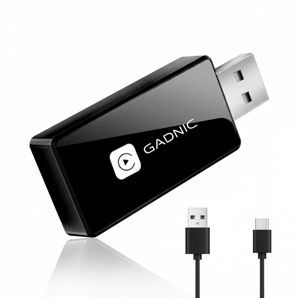 Adaptador Inalámbrico Para Auto Gadnic Carplay Android Bluetooth Outlet