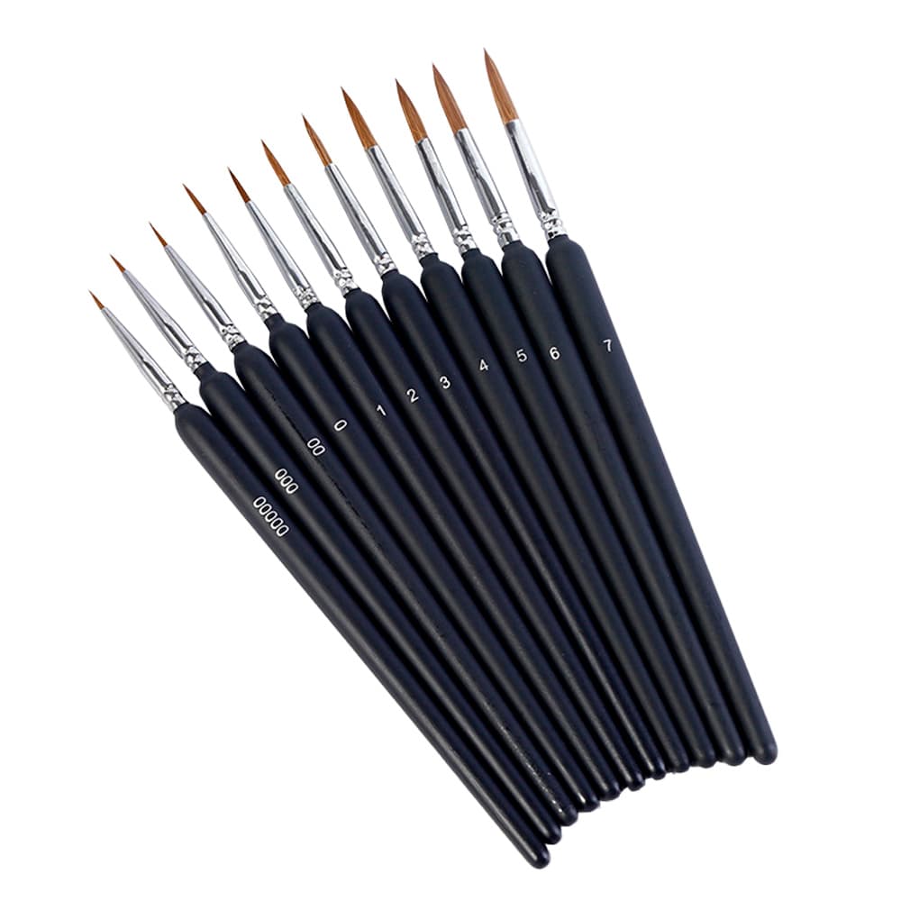 Kit x11 Pinceles Artísticos Gadnic De Dibujo Acuarela  Outlet
