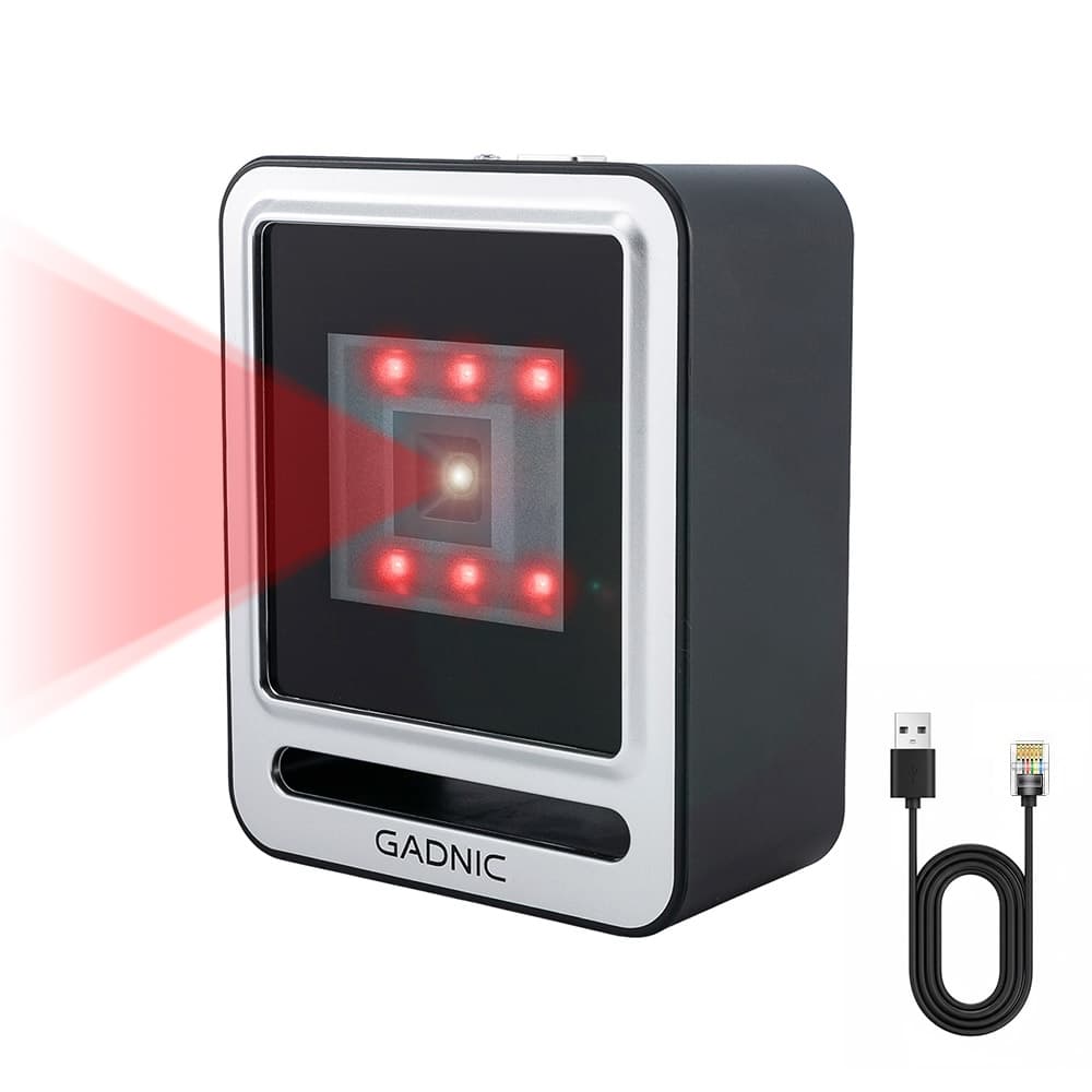 Lector Código Barras 1D 2D QR Gadnic BAR05 USB Scanner