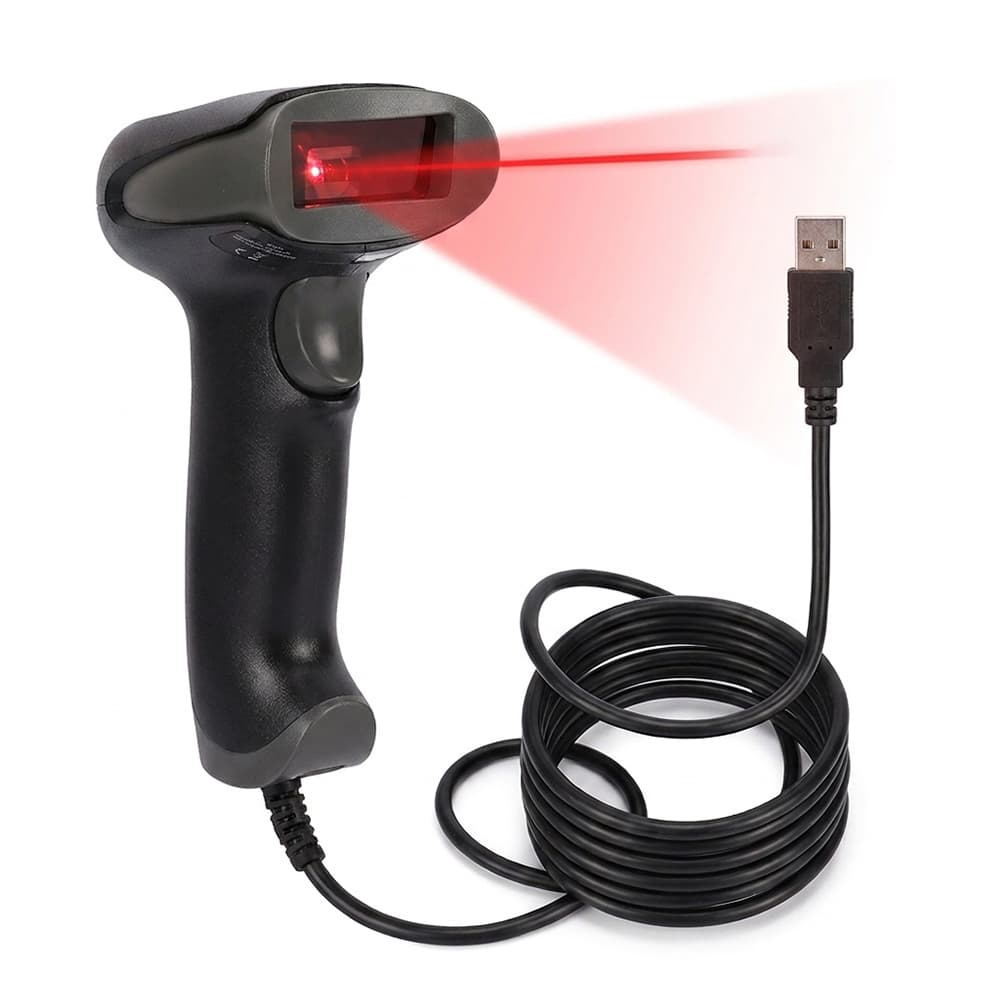 Lector de Código De Barras Gadnic Bar12 Láser Usb Scanner Preciso 