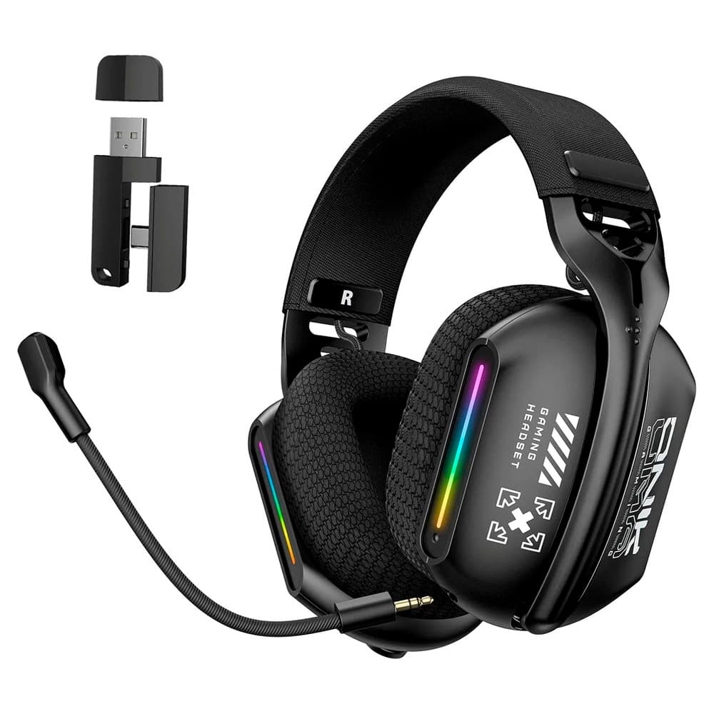 Auriculares Gamer Onikuma GT808 RGB Micrófono PS5 Xbox PC  Outlet
