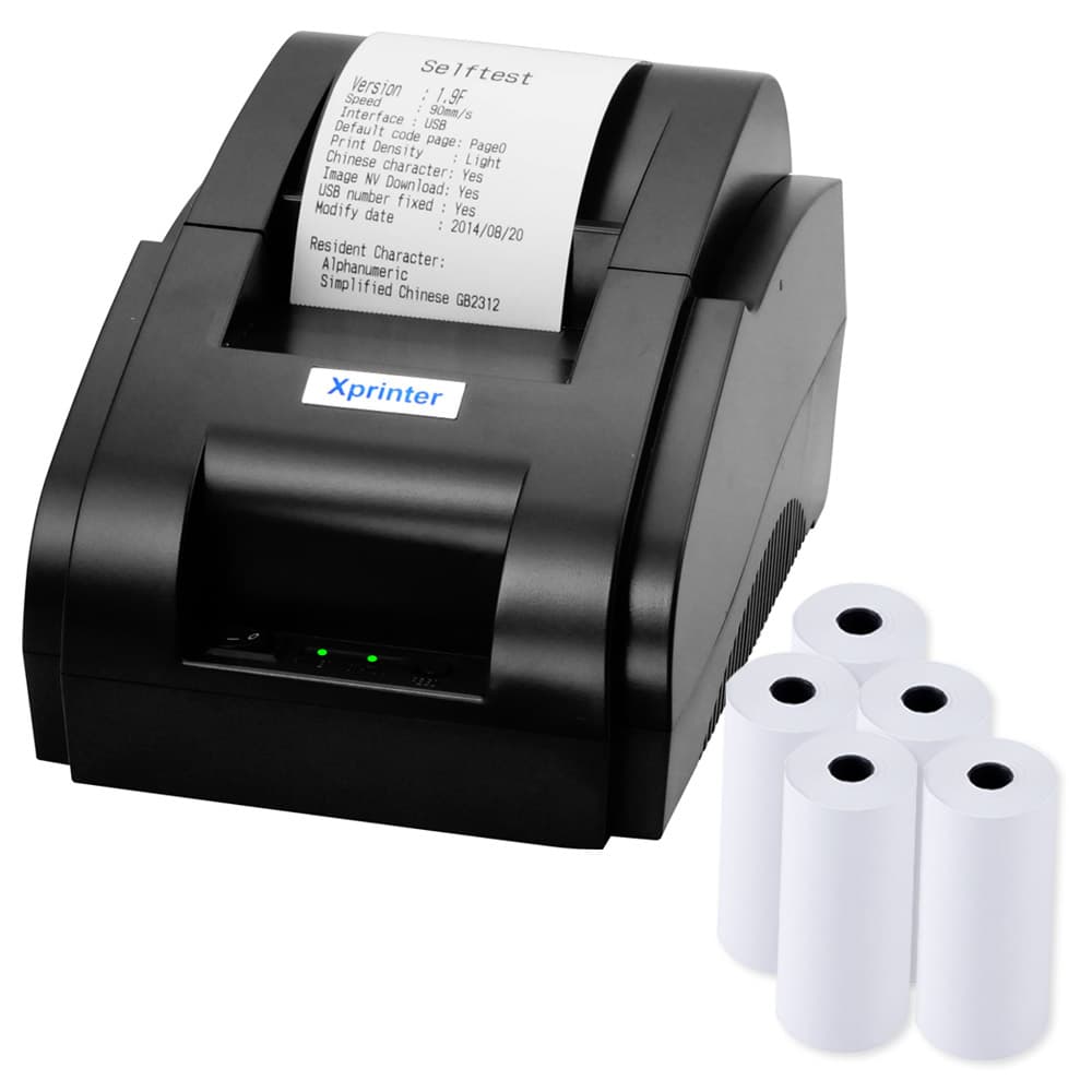 Impresora Térmica X-Printer XP-58IIH Bluetooth 58mm Alta Velocidad Impresión 90mms Outlet
