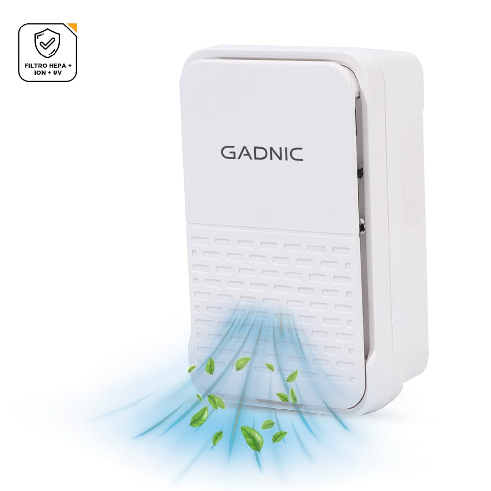 Purificador De Aire Gadnic 3 En 1 Ionizador Hogar Silencioso Outlet
