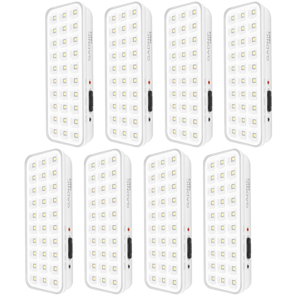 Luz de Emergencia Gadnic Tools L30 Kit x8 30 Led Alta Luminosidad 6500K