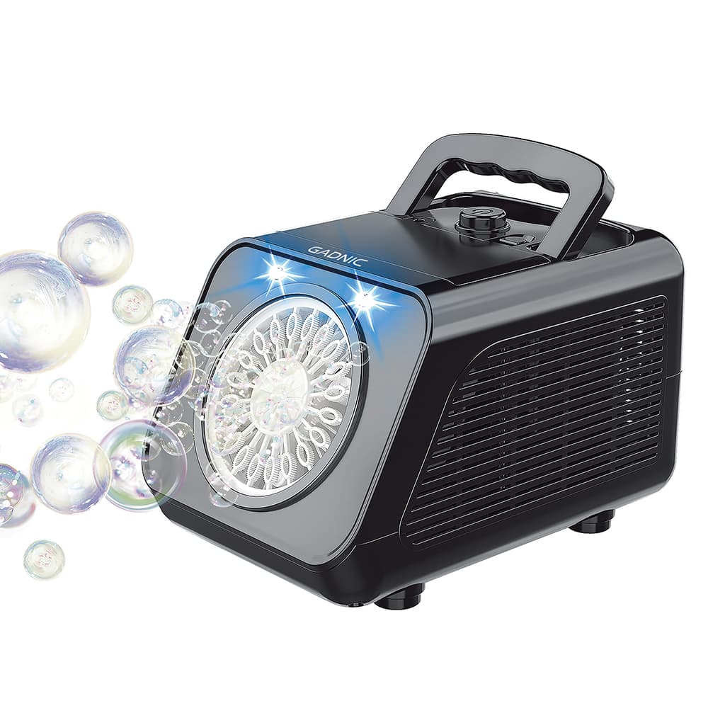 Máquina de burbujas automática Gadnic con LED 3 Velocidades