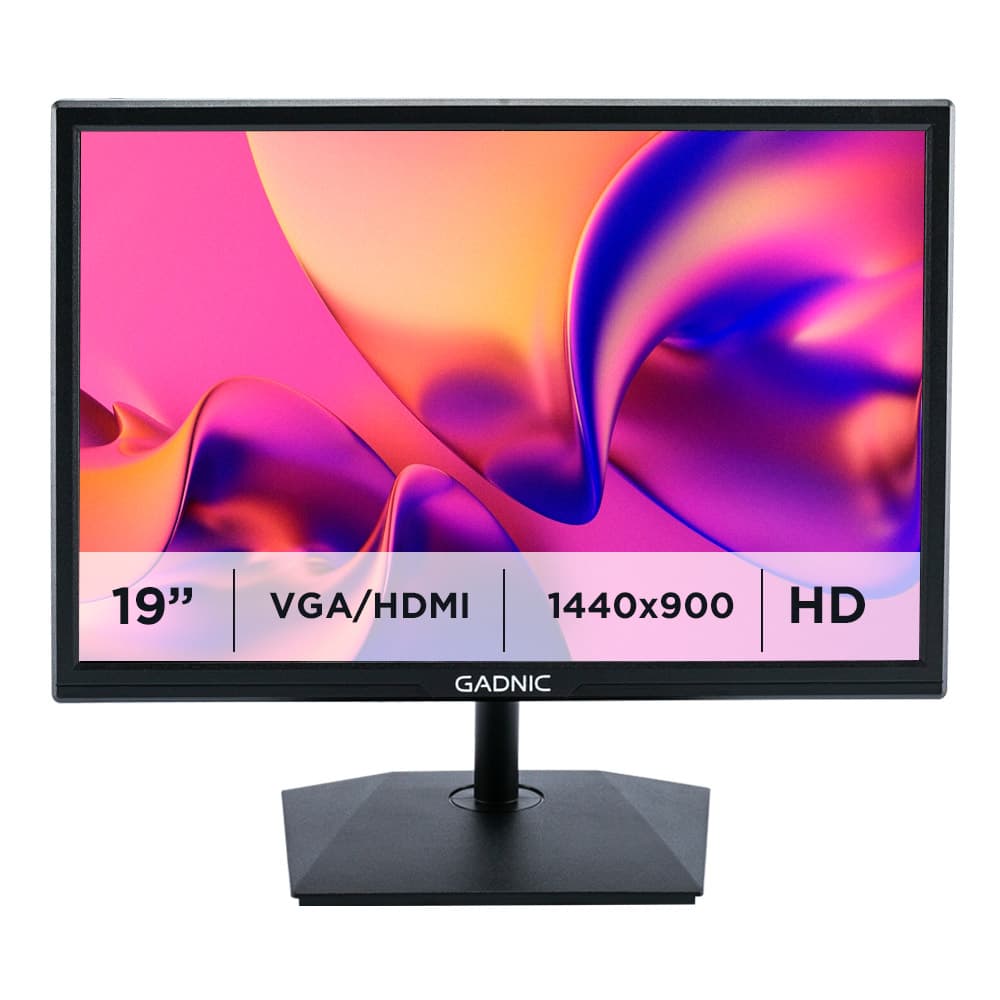 Monitor Led Gadnic 19 Pulgadas HD  Outlet