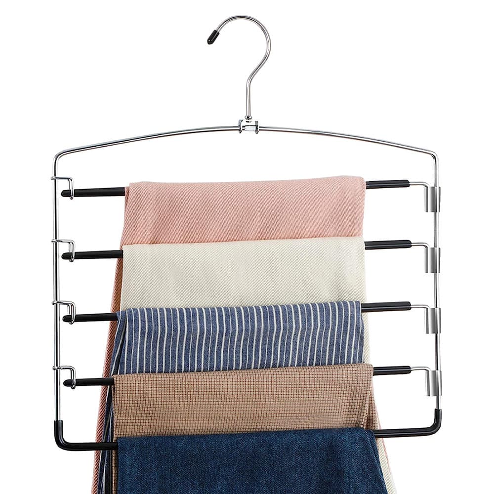 Percha para Pantalón Jean Gadnic Antideslizante 5 Pantalones