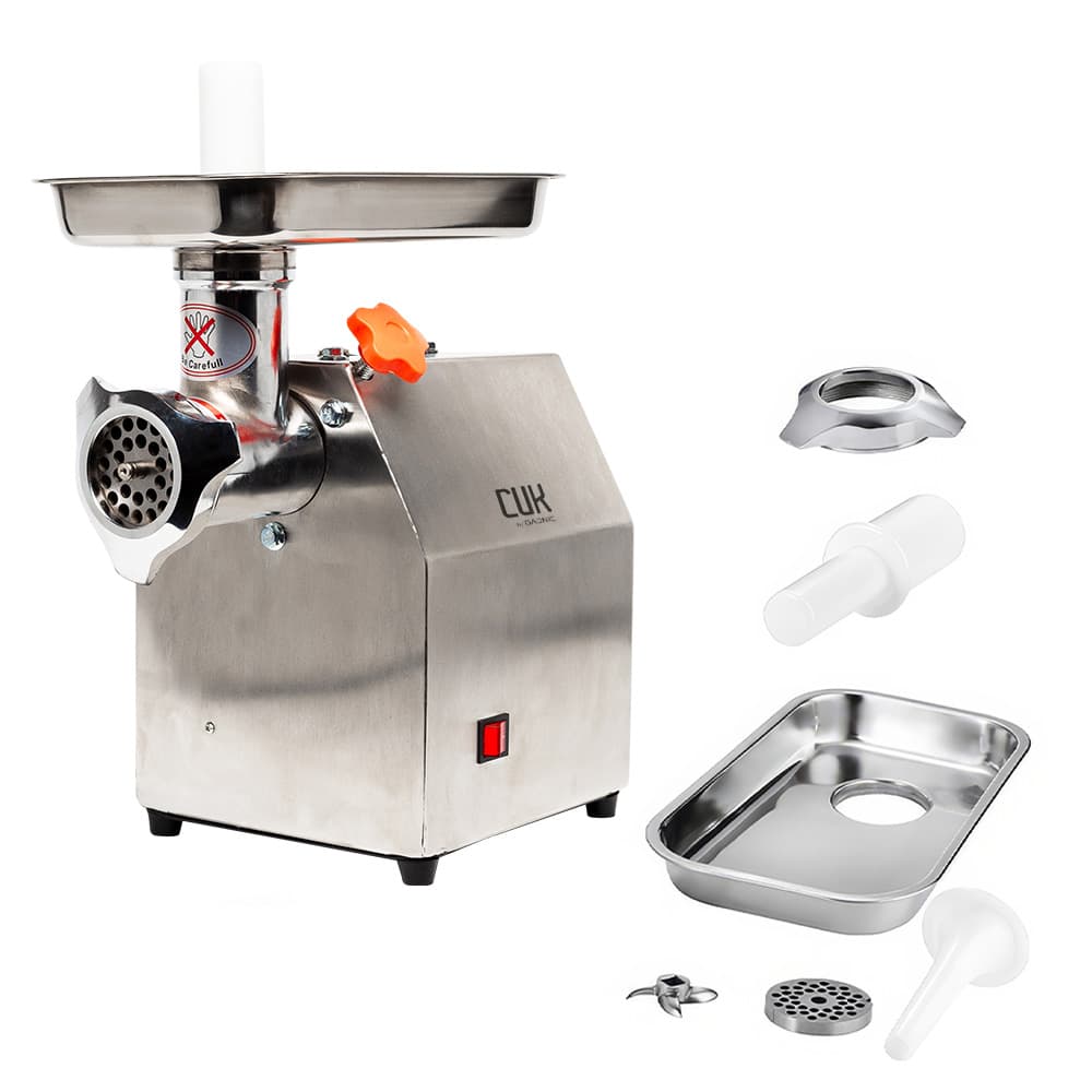 Picadora de Carne Industrial Gadnic Big-P Motor 1 HP Acero 900 W 180 kgh 