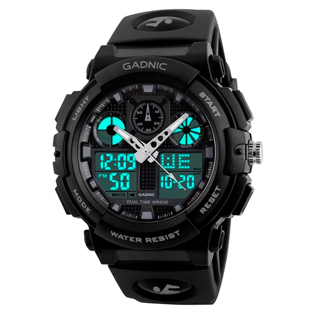 Reloj Digital RM60F22 By Gadnic Multifuncional Malla Silicona Usado