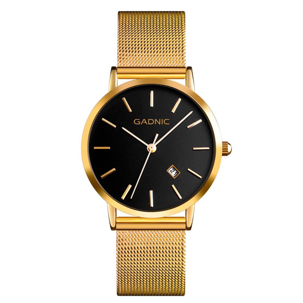 Reloj Pulsera Analógico Gadnic Elegante De Cuarzo  Outlet