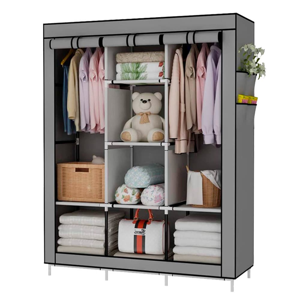 Armario Portátil Perchero Guardarropa Organizador  Outlet
