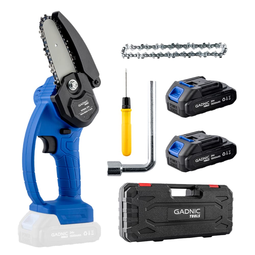 Mini Motosierra Gadnic MS2400 Recargable Inalámbrica  Usado