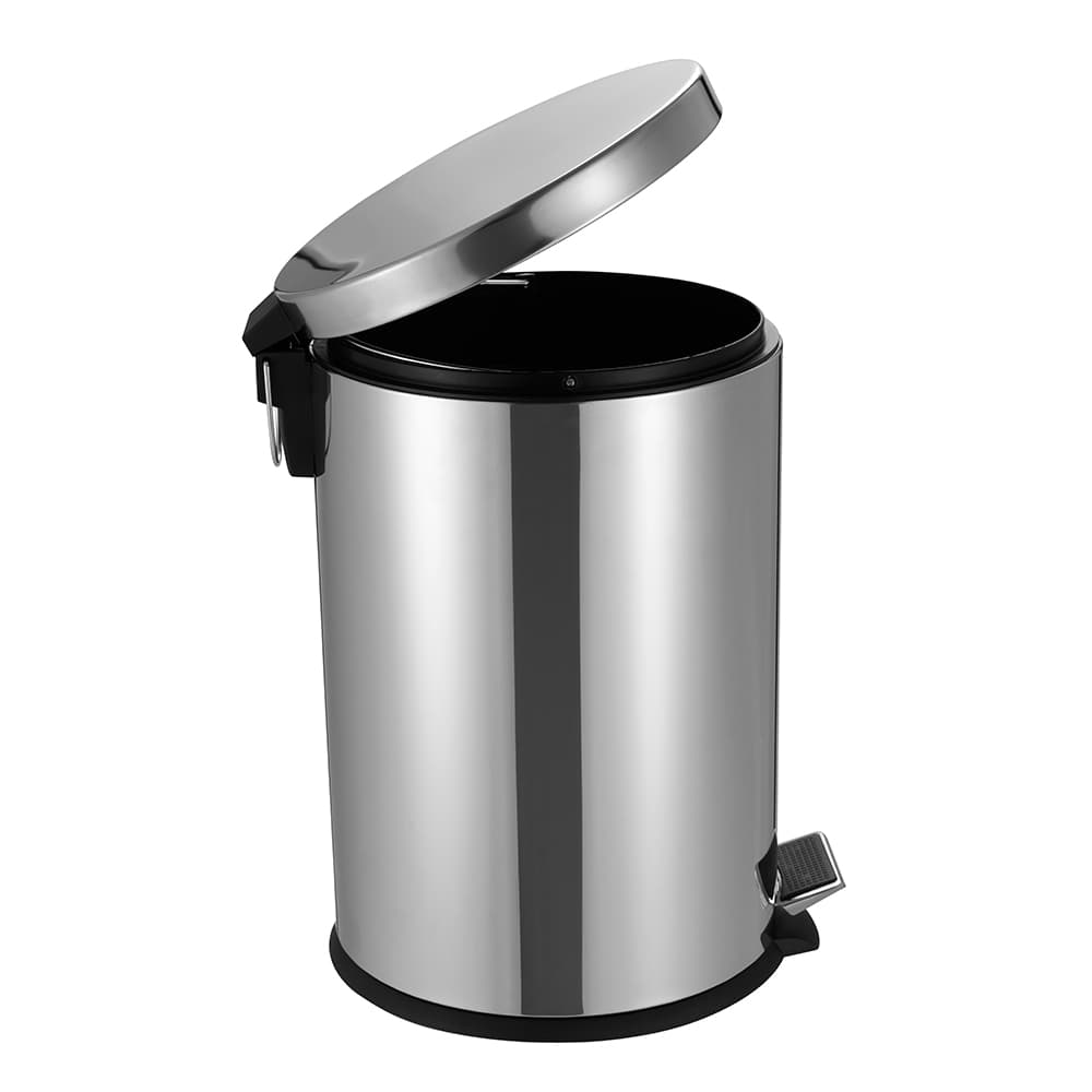 Tacho De Basura Gadnic 20L Acero Inoxidable Apertura Con Pedal Sin Manos
