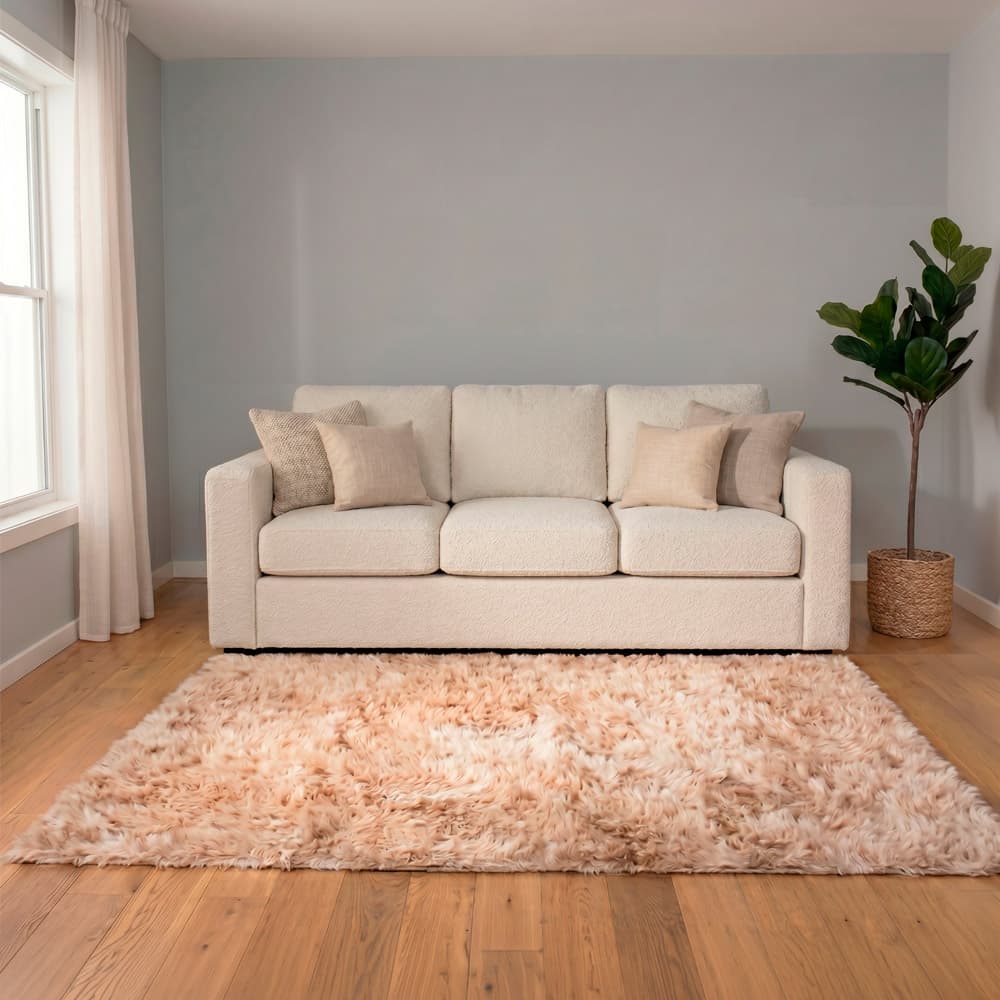 Alfombra 2x24 Mts Nórdica Living Gadnic Lavable Súper Soft
