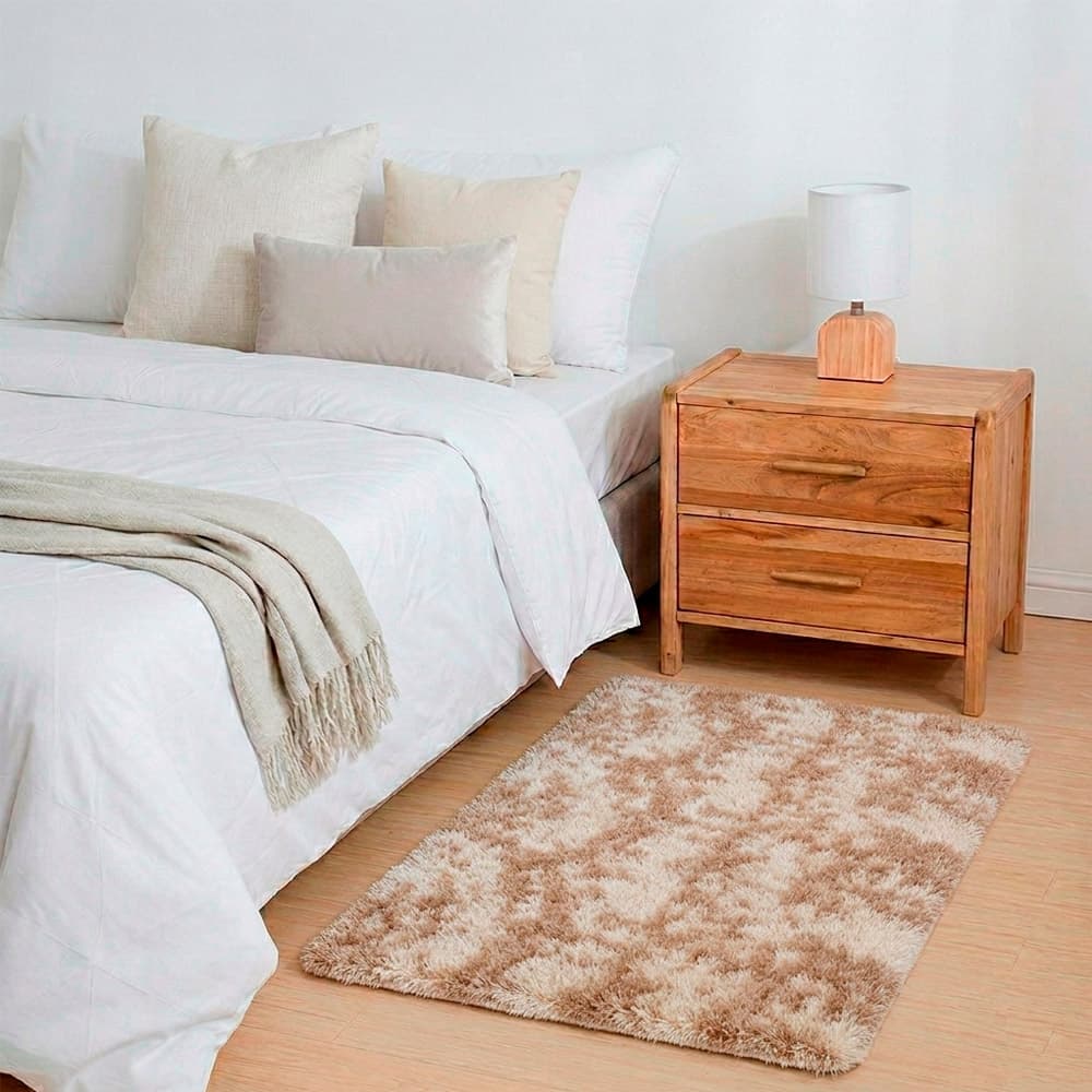 Alfombra 1x0.6 Mts Nórdica Living Gadnic Lavable Súper Soft Hipoalargénica