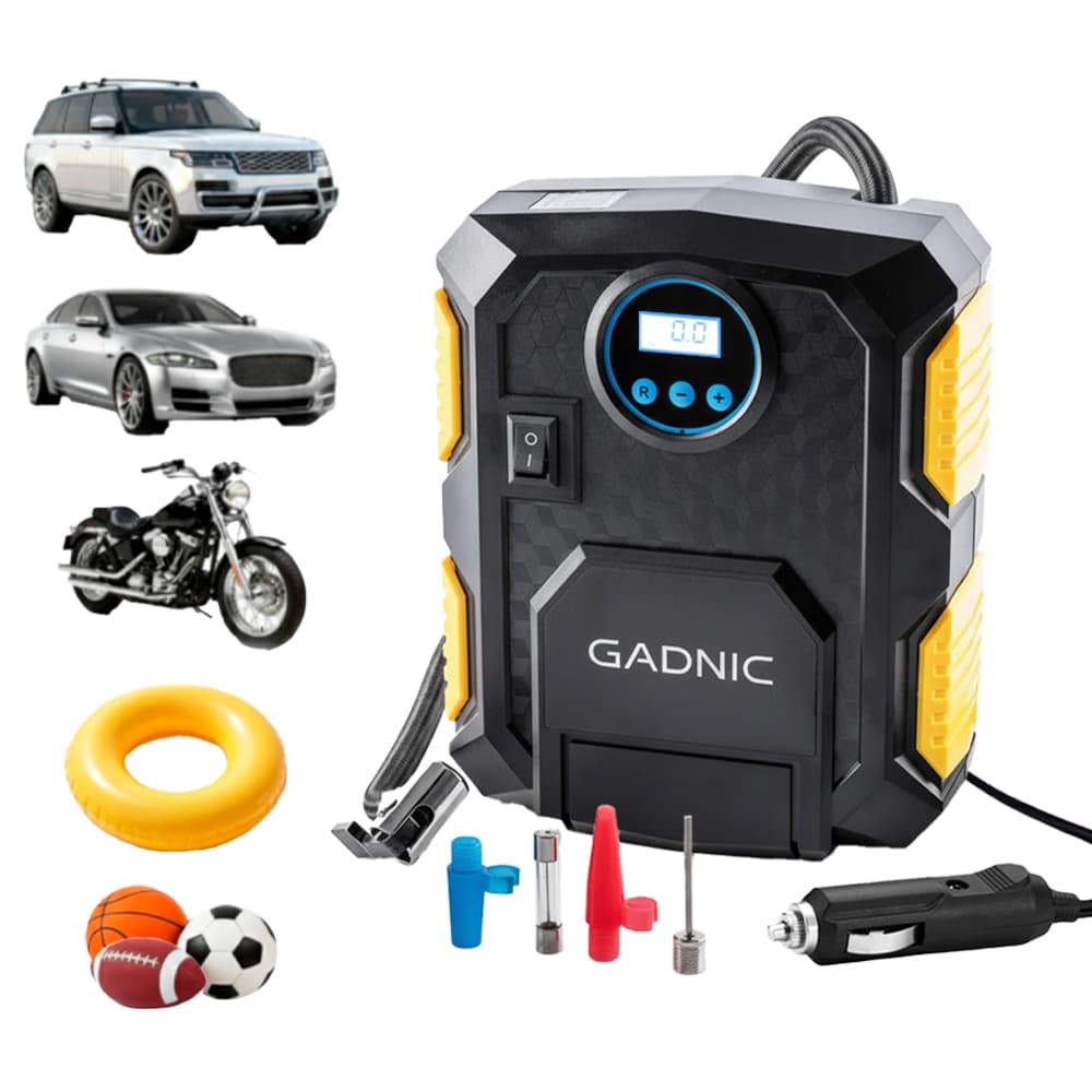 Compresor De Aire 12V Inflador Portable 150 psi Outlet