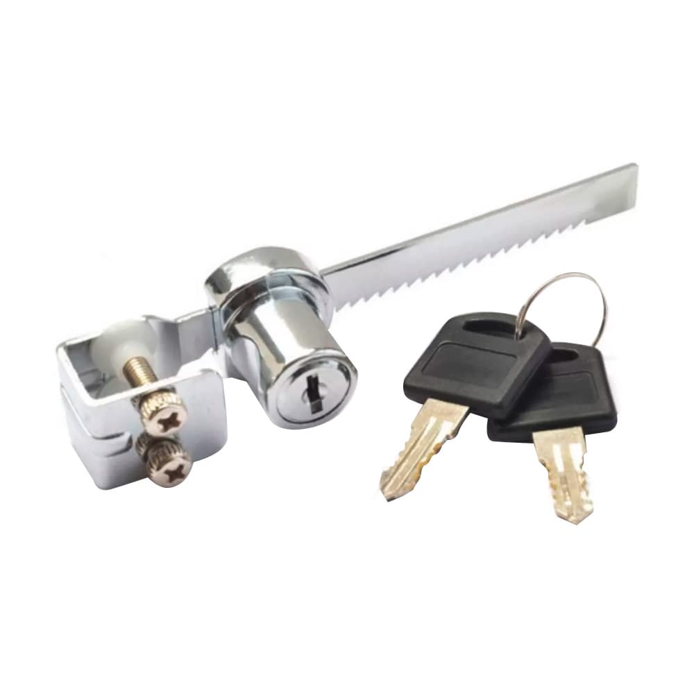 Cerradura Para Vidrio Gadnic Puerta Corrediza Mueble Ventana Outlet