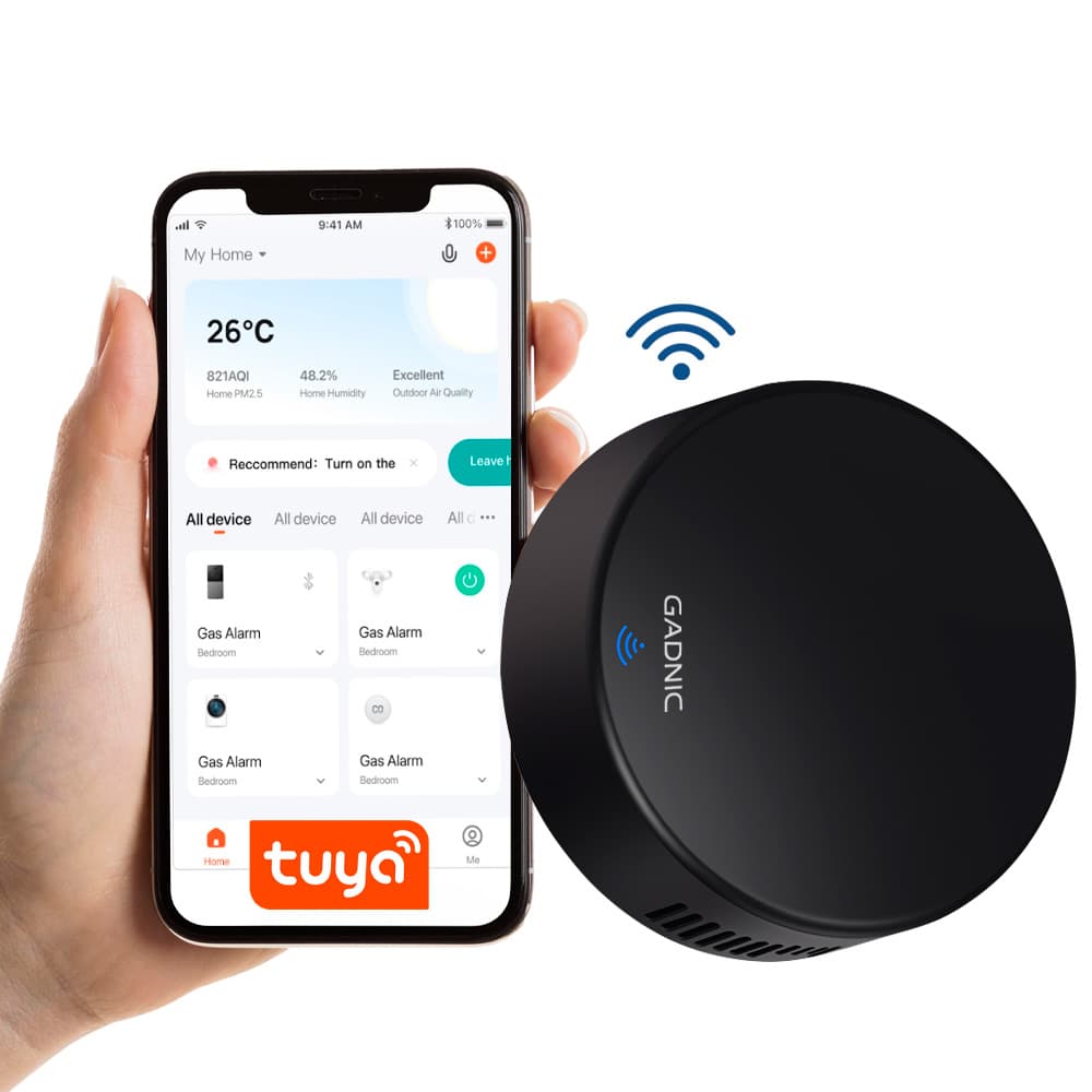 Control Remoto Inteligente Gadnic WiFi Infrarrojo Control Por Voz Alexa Y Google Assistant App Tuya Smart IR RF