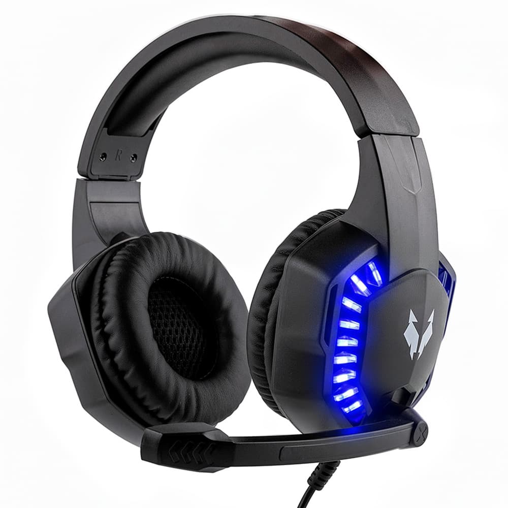 Auriculares Gamer Gadnic A2000 LED Compatible Pc Play Consolas Outlet